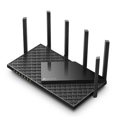 TP-Link Archer AXE75 Tri-Band WiFi 6E Router – AX5400, Gigabit-Ports, USB 3.0, WPA3-Sicherheit – Produktansicht 7