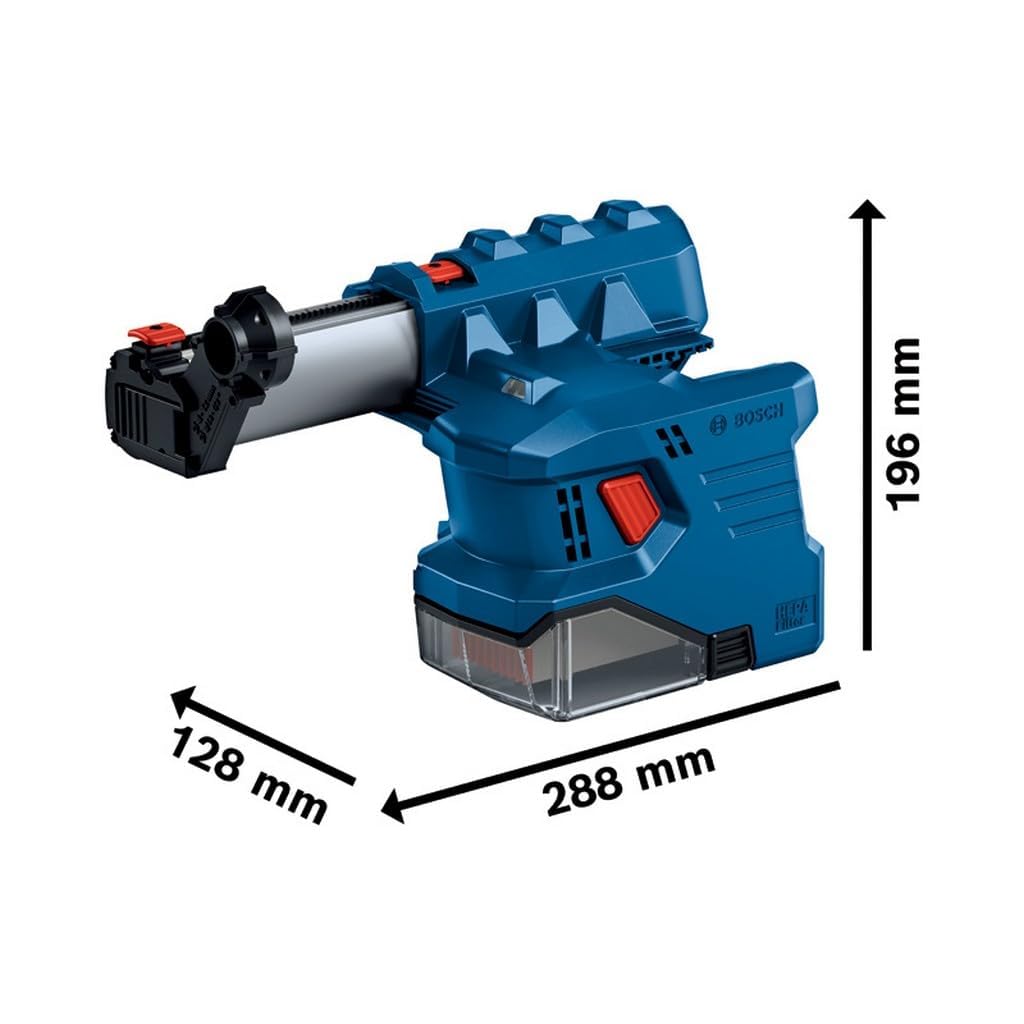 Bosch Professional 18 V System Akku Bohrhammer GBH 18 V-22 (mit SDS plus, inkl. 2x 4,0 Ah Akku, Schnellladegerät GAL 18 V-40,