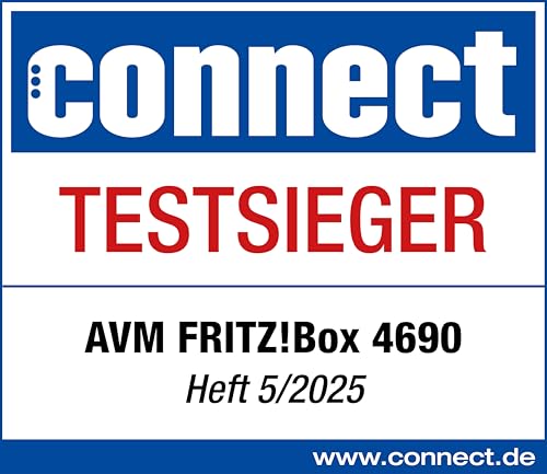 FRITZ! Box 4690 – Wi-Fi 7 Mesh Router für DSL, Kabel & Glasfaser mit Multi-Gig-Ports – Produktansicht 2