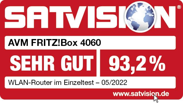 FRITZ! Box 4060 – Wi-Fi 6 Mesh Router mit DECT-Basis & USB 3.0 – Produktansicht 2
