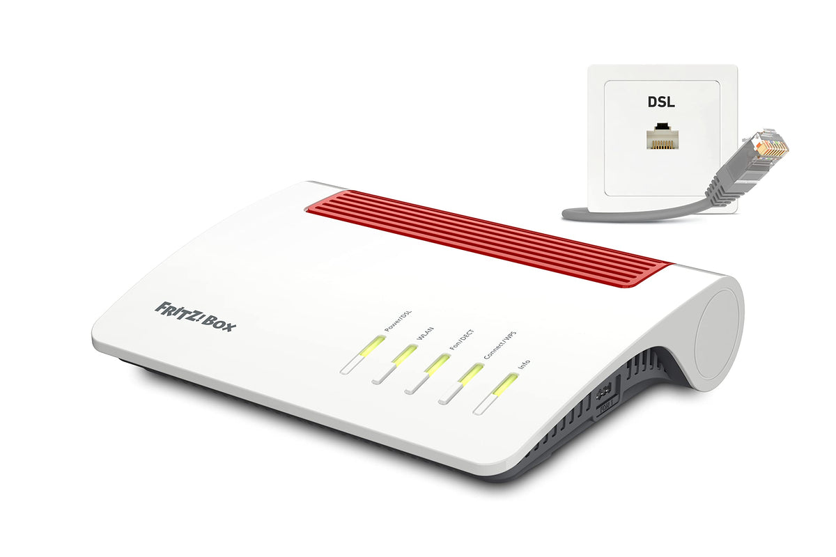AVM FRITZ! Box 7590 AX WiFi 6 DSL Router – Mesh, DECT-Basis, Exklusive Edition mit USB-Stick – Produktansicht 8