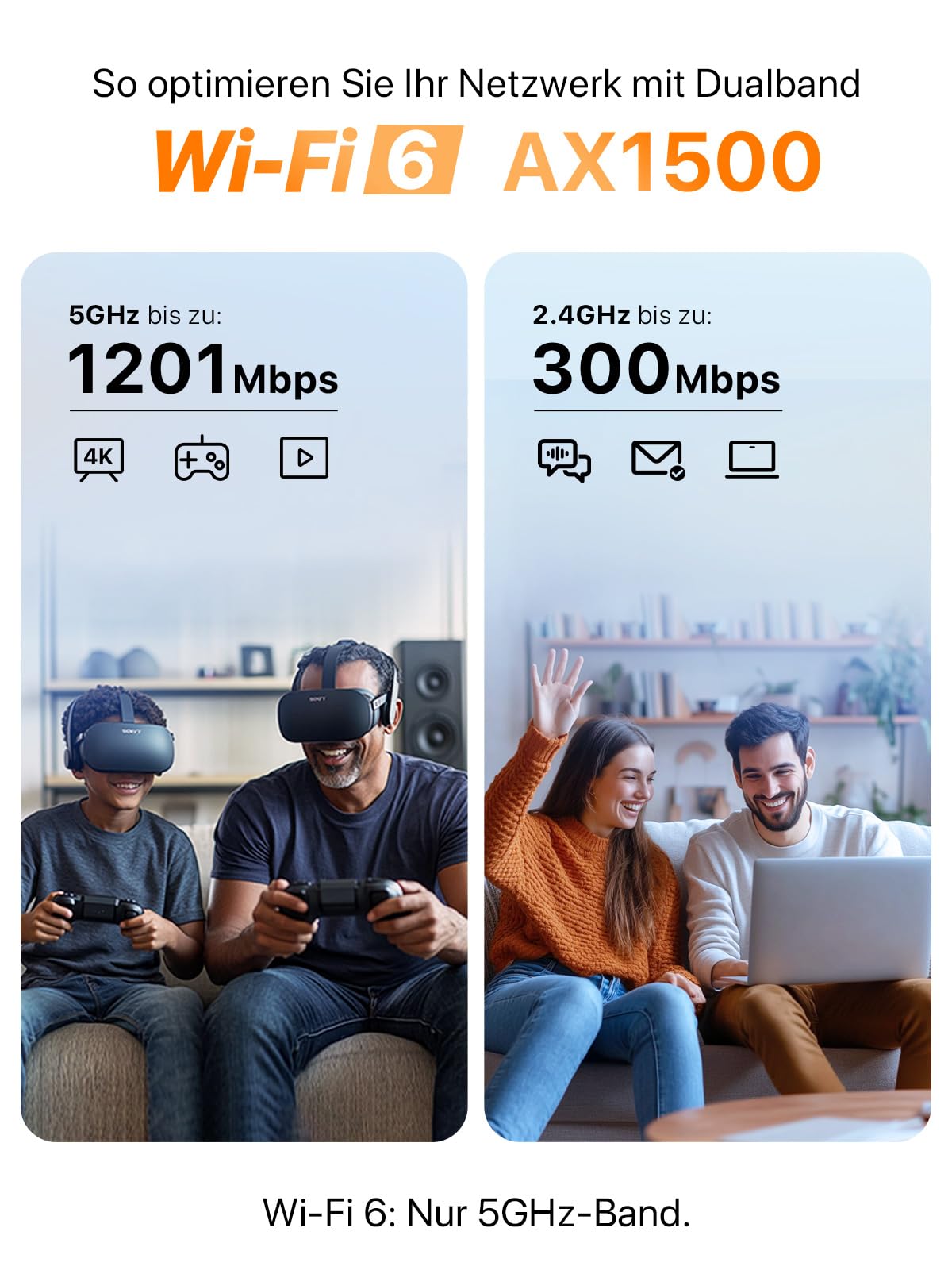 Tenda 5G01 – 5G Wi-Fi 6 Router für Nano-SIM mit Gigabit-Port & Mesh+ – Produktansicht 7