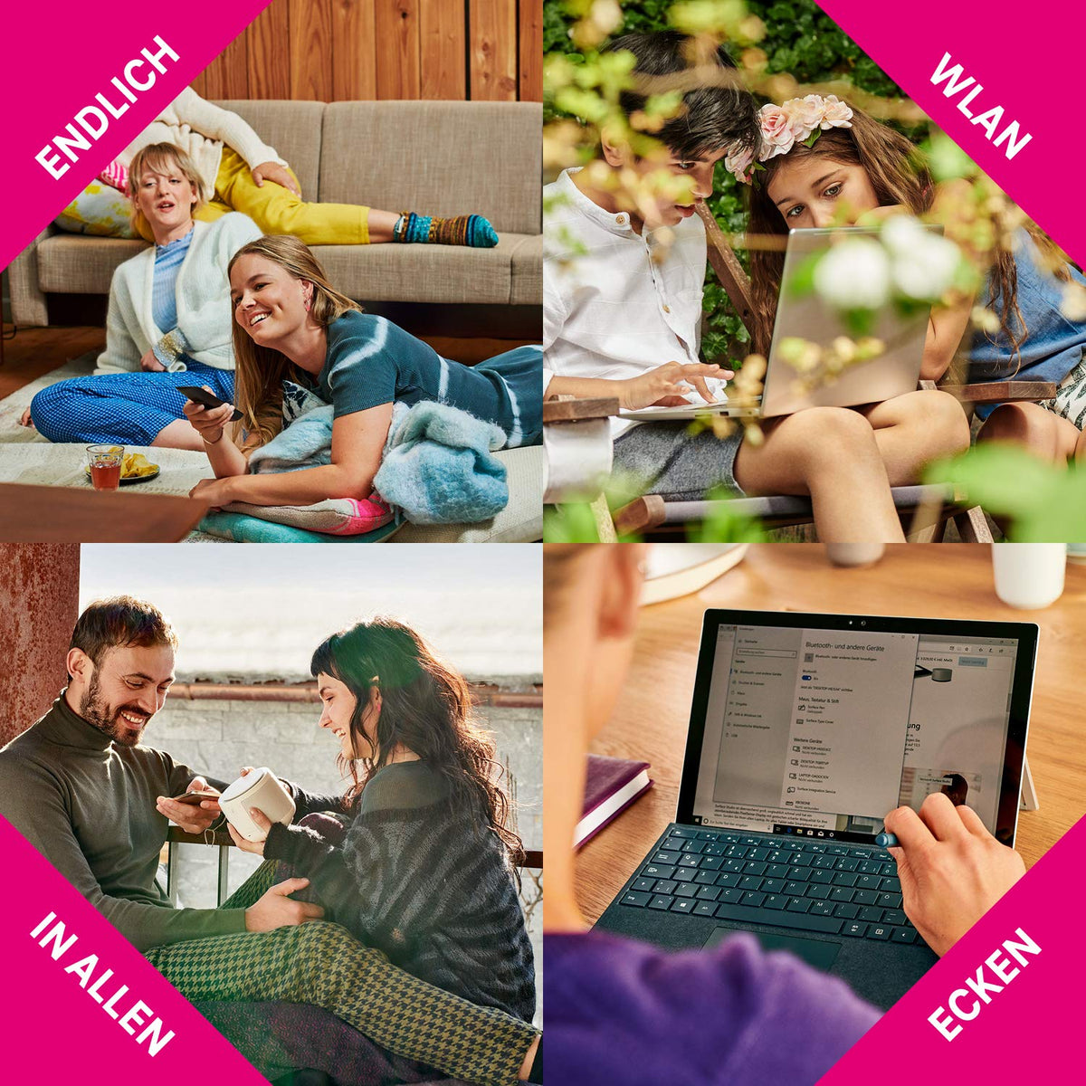 Telekom Speedport Smart 4 – Wi-Fi 6 Mesh Router mit SmartHome & DECT-Basis – Produktansicht 3