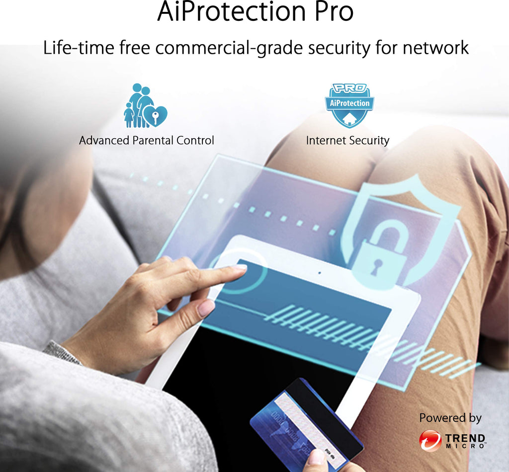 ASUS ZenWiFi XT8 AX6600 WiFi 6 Mesh System – 2er-Set, AiMesh, 2.5G WAN & AiProtection – Produktansicht 4