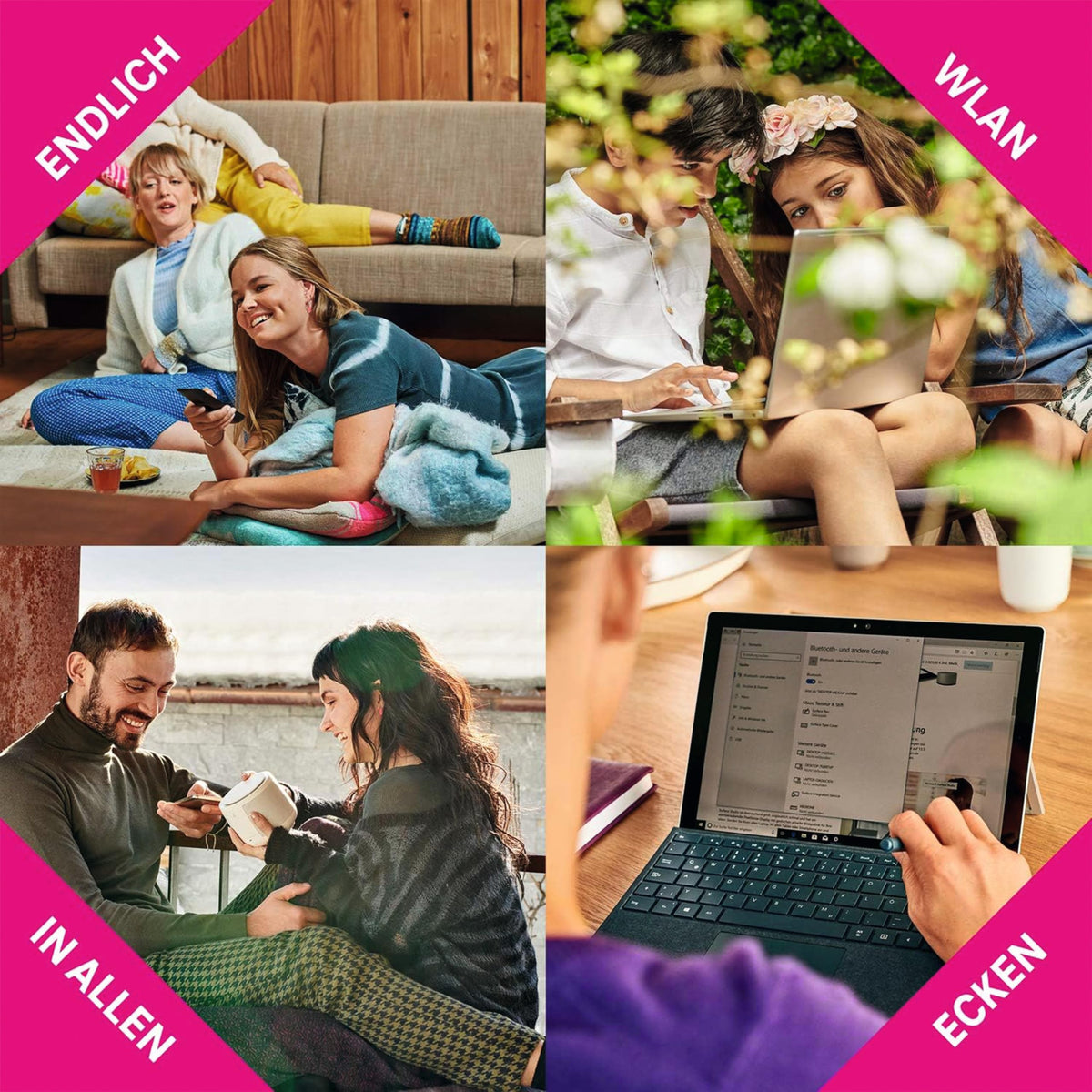 Deutsche Telekom Speedport Smart 4R WiFi 6 Mesh Router mit smarter WiZ Lampe – Starter-Set für Zuhause – Produktansicht 8
