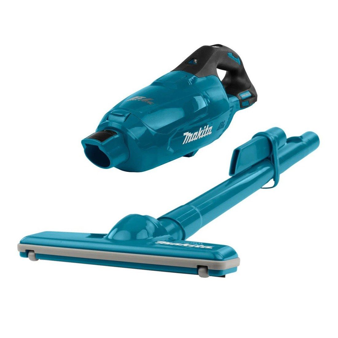 Makita DCL282FZ 18 V LXT Akku bürstenlos 500ml Staubsauger ohne Akku und Ladegerät – Produktansicht 2