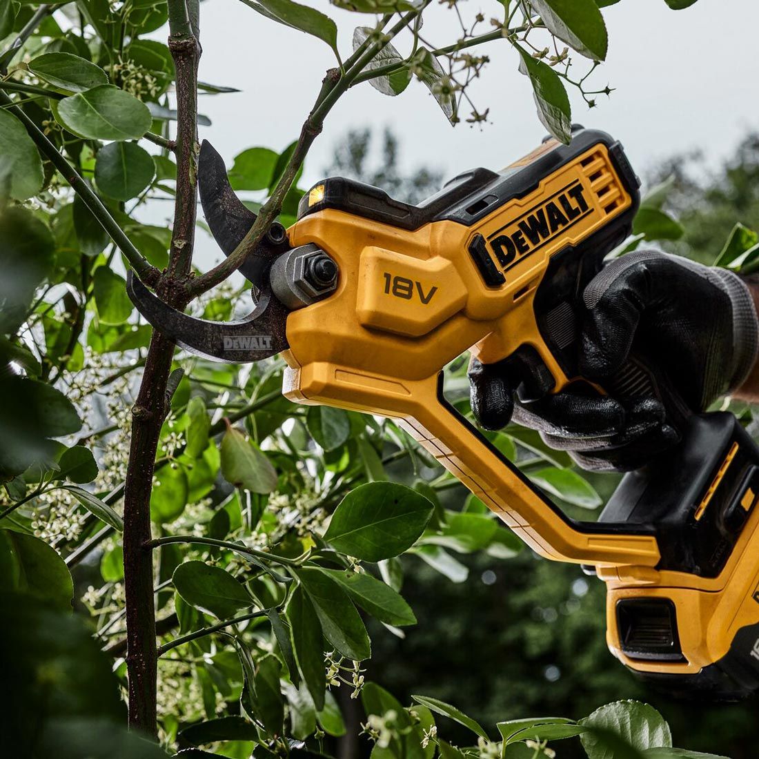 DeWalt DCMPP568P1 18 V XR Akku 38 mm Astschere inkl. 1x 5,0 Ah Akku – Produktansicht 5