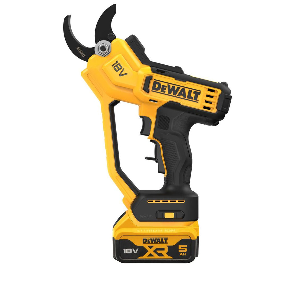 DeWalt DCMPP568P1 18 V XR Akku 38 mm Astschere inkl. 1x 5,0 Ah Akku – Produktansicht 2