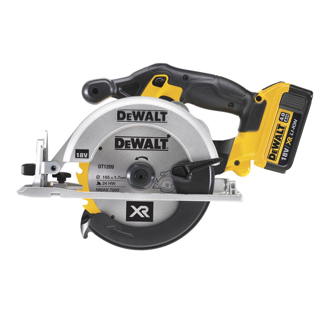 DeWalt DCK550M3T-GB 18 V XR 5 teilig Akku Tool Kit inkl. 3x 4,0 Ah Akkus – Produktansicht 5