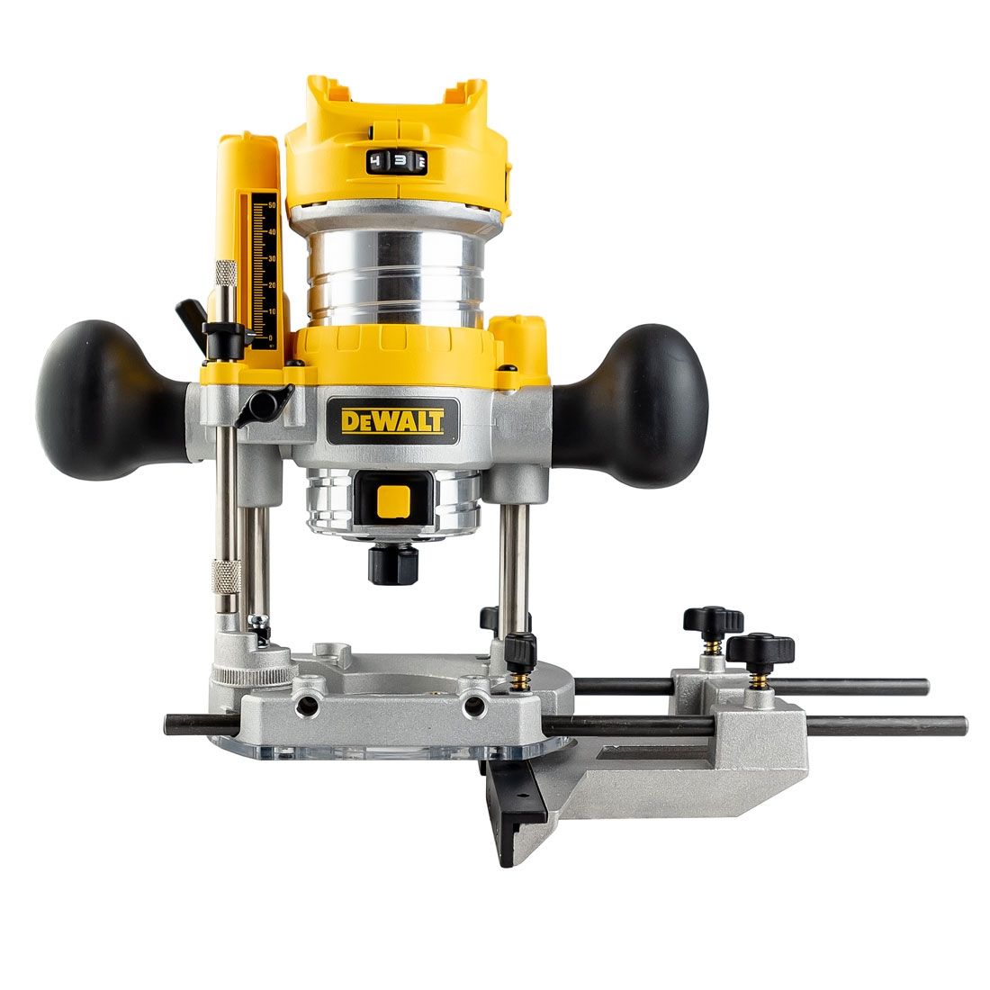 DeWalt DCW604NT-XJ 18 V XR bürstenlos 1/4" Router ohne Akku und Ladegerät in TSTAK-Koffer – Produktansicht 3