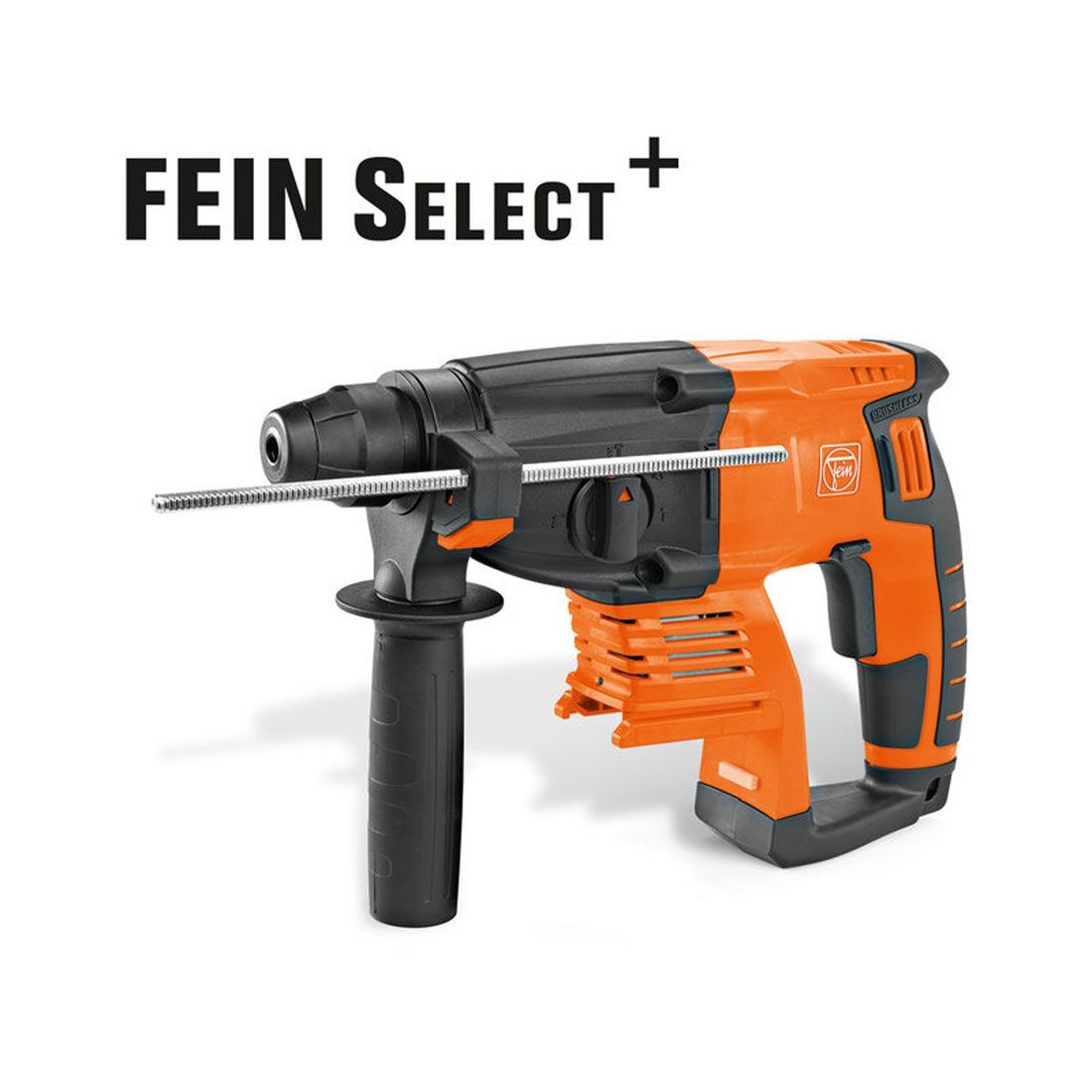Fein ABH 18 Select+ 18 V Rotary SDS+ Bohrhammer ohne Akku und Ladegerät in Transportkoffer – Produktansicht 2