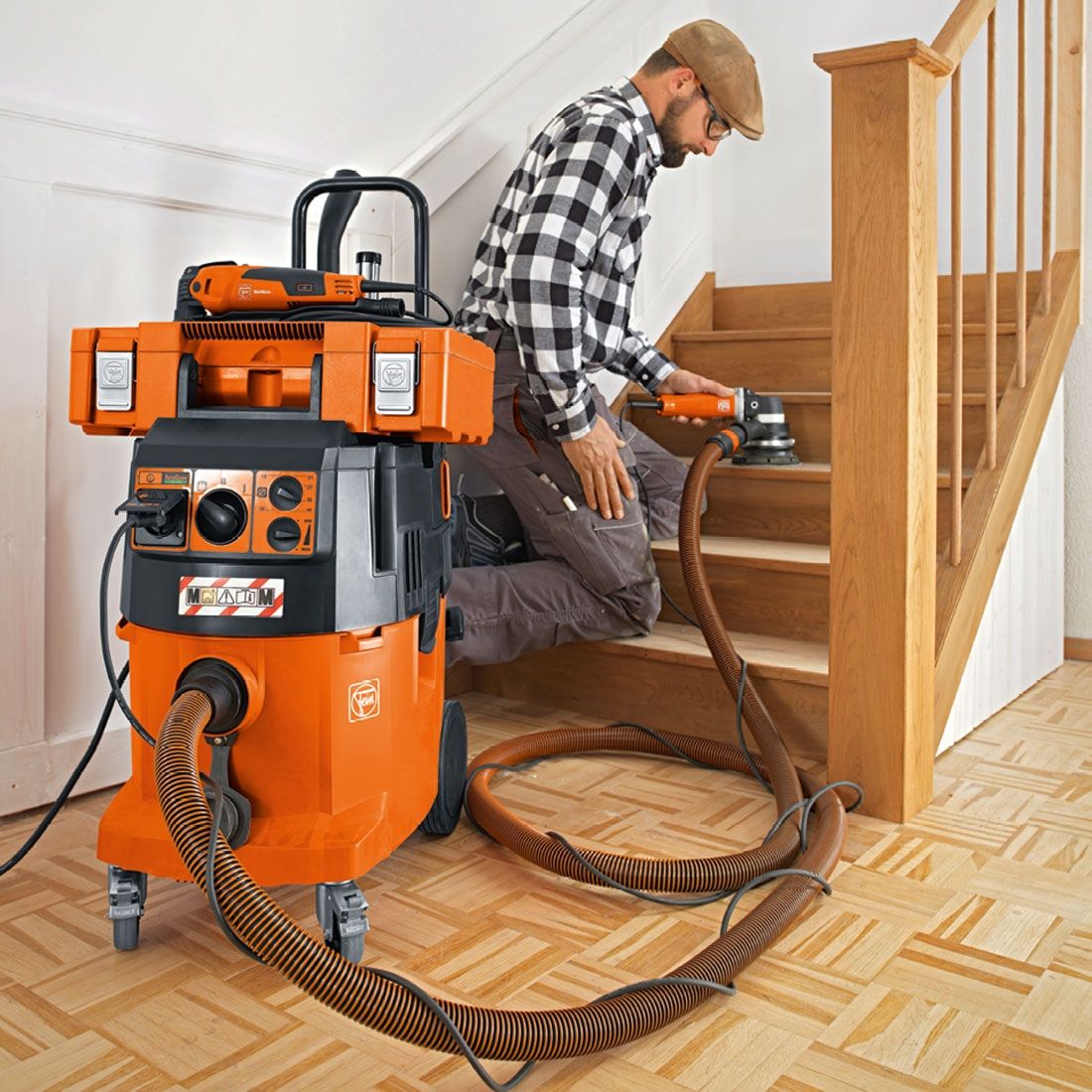 Fein Dustex 35 MX AC 35L Staubklasse M Nass-/Trocken Staubabsaugung – Produktansicht 2