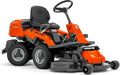 Husqvarna R214C Rider mit 94 Combi-Mähdeck – Produktansicht 1