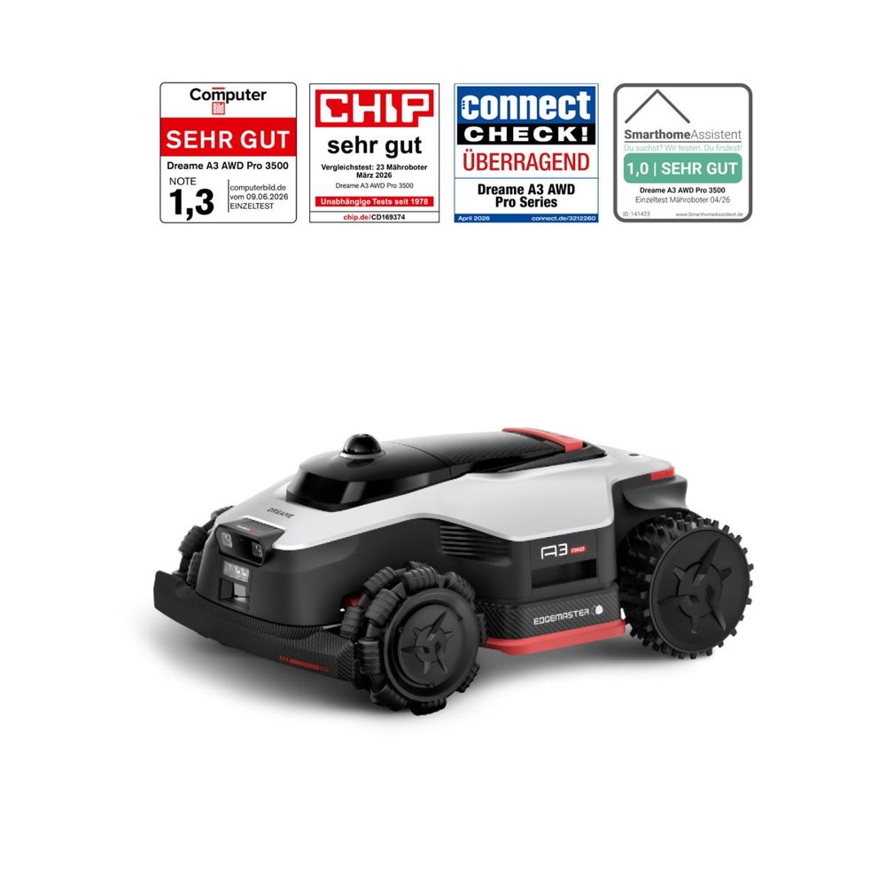 Dreame A3 AWD Pro 3500 Mähroboter mit Allradantrieb – Produktansicht 1