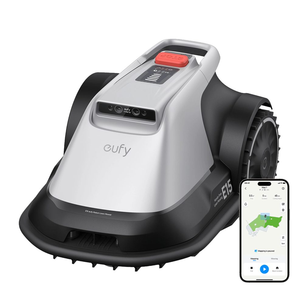 eufy E15 Mähroboter für bis zu 800 m² – Produktansicht 1