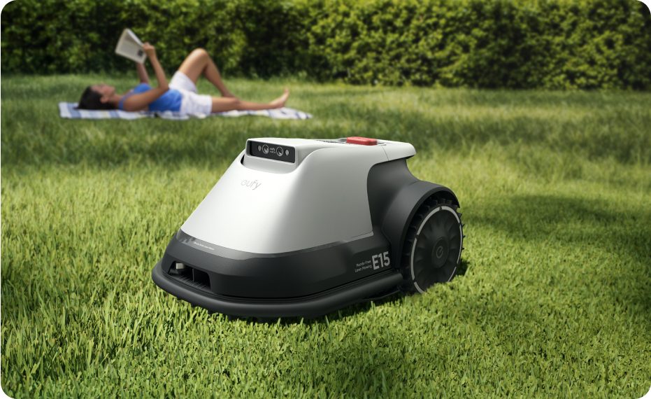 eufy E15 Mähroboter für bis zu 800 m² – Produktansicht 2