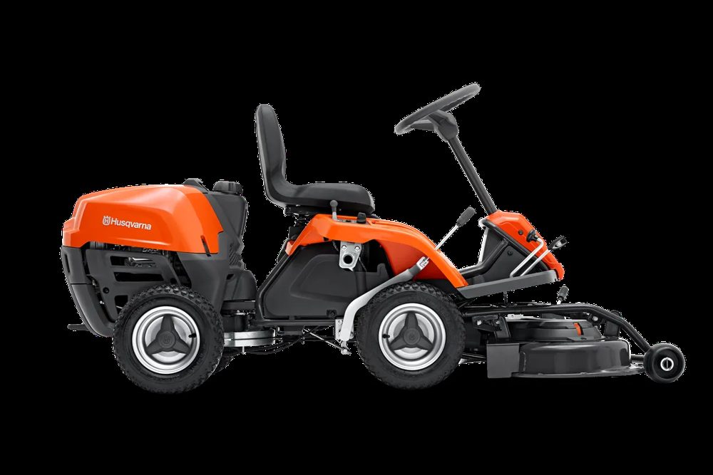 Husqvarna Rider R 112C5 Frontmäher mit 85 cm Mähdeck – Produktansicht 4
