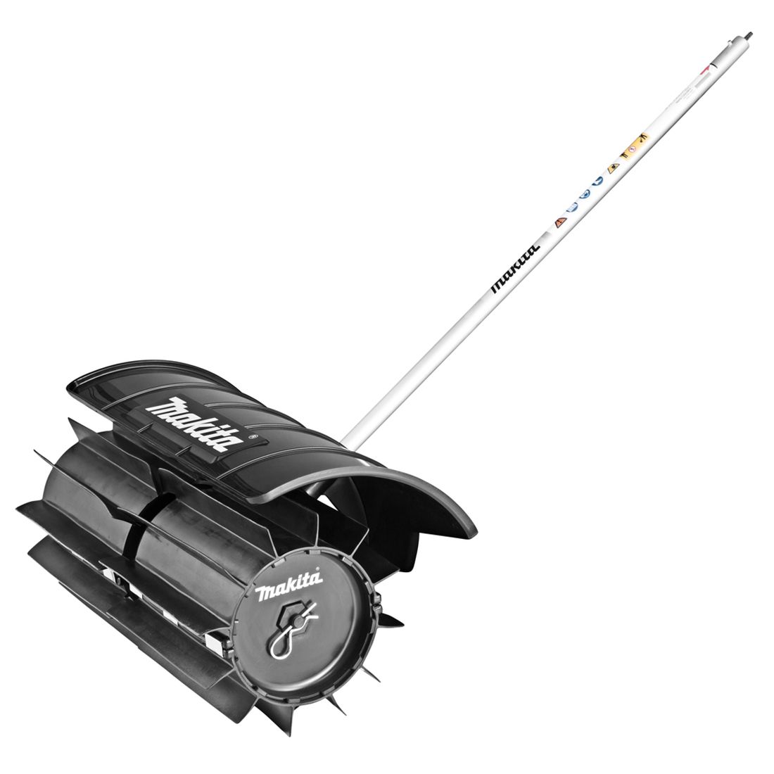 Makita SW400MP Split-Shaft Multifunktionswerkzeug Kehrbürsten-Aufsatz nur für DUX60 / UX01G – Produktansicht 1