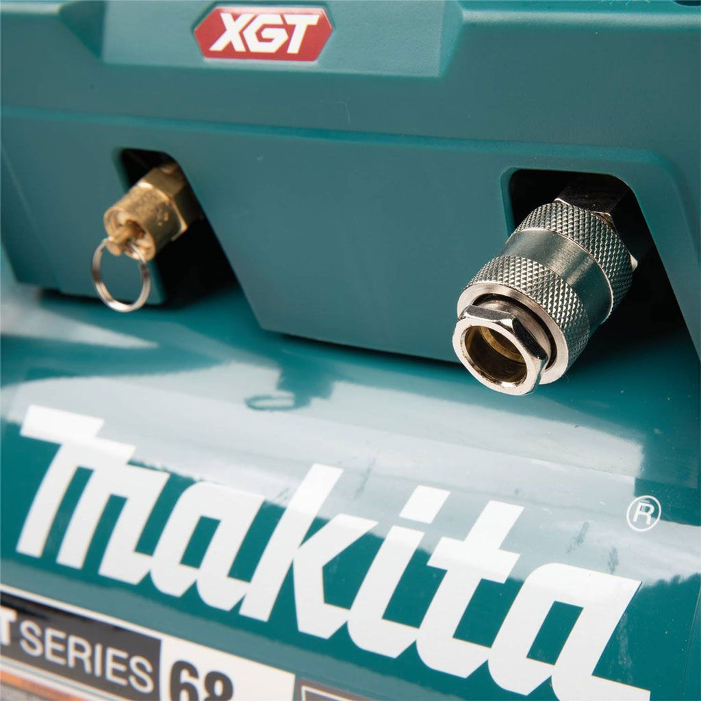 Makita AC001GZ 40 V Max XGT geräuscharme Serie bürstenlos 7.6L Luftkompressor ohne Akku und Ladegerät – Produktansicht 5