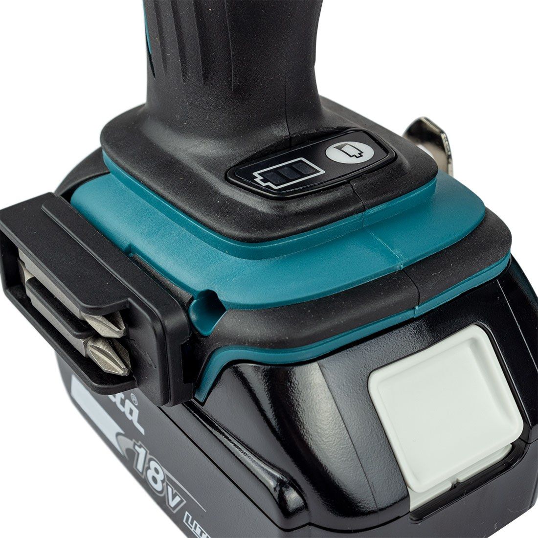 Makita DLX2145TJ 18 V Akku Doppelset DHP458 Schlagbohrschrauber & DTD152 Schlagschrauber inkl. 2x 5,0 Ah Akkus – Produktansic