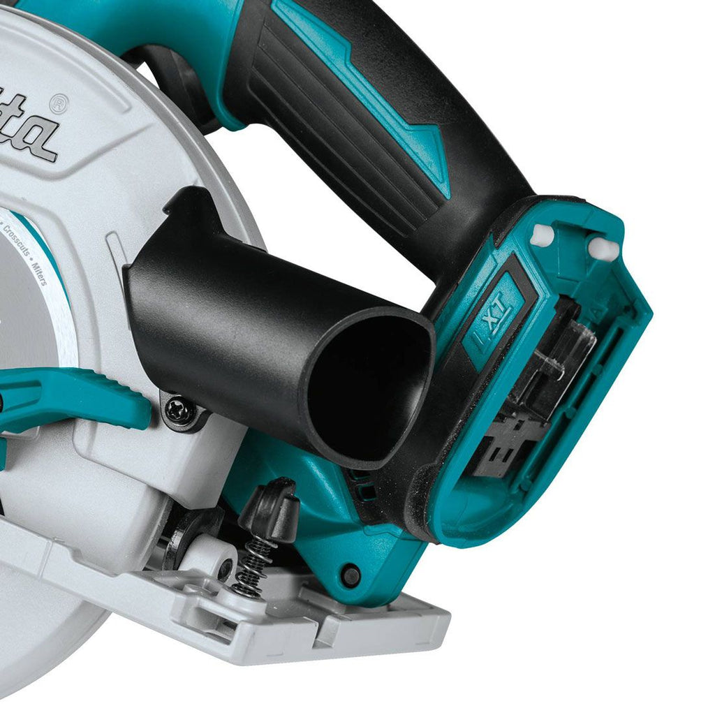 Makita DHS680ZJ 18 V LXT bürstenlos Handkreissäge 165 mm ohne Akku und Ladegerät im Makpac Transportkoffer – Produktansicht 5