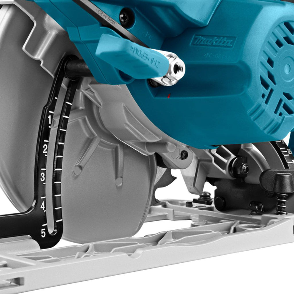 Makita DHS680ZJ 18 V LXT bürstenlos Handkreissäge 165 mm ohne Akku und Ladegerät im Makpac Transportkoffer – Produktansicht 7