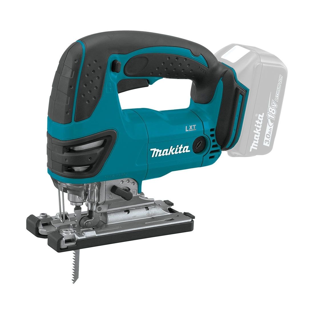 Makita DJV180ZJ 18 V LXT Akku Stichsäge ohne Akku und Ladegerät im Makpac Transportkoffer – Produktansicht 2