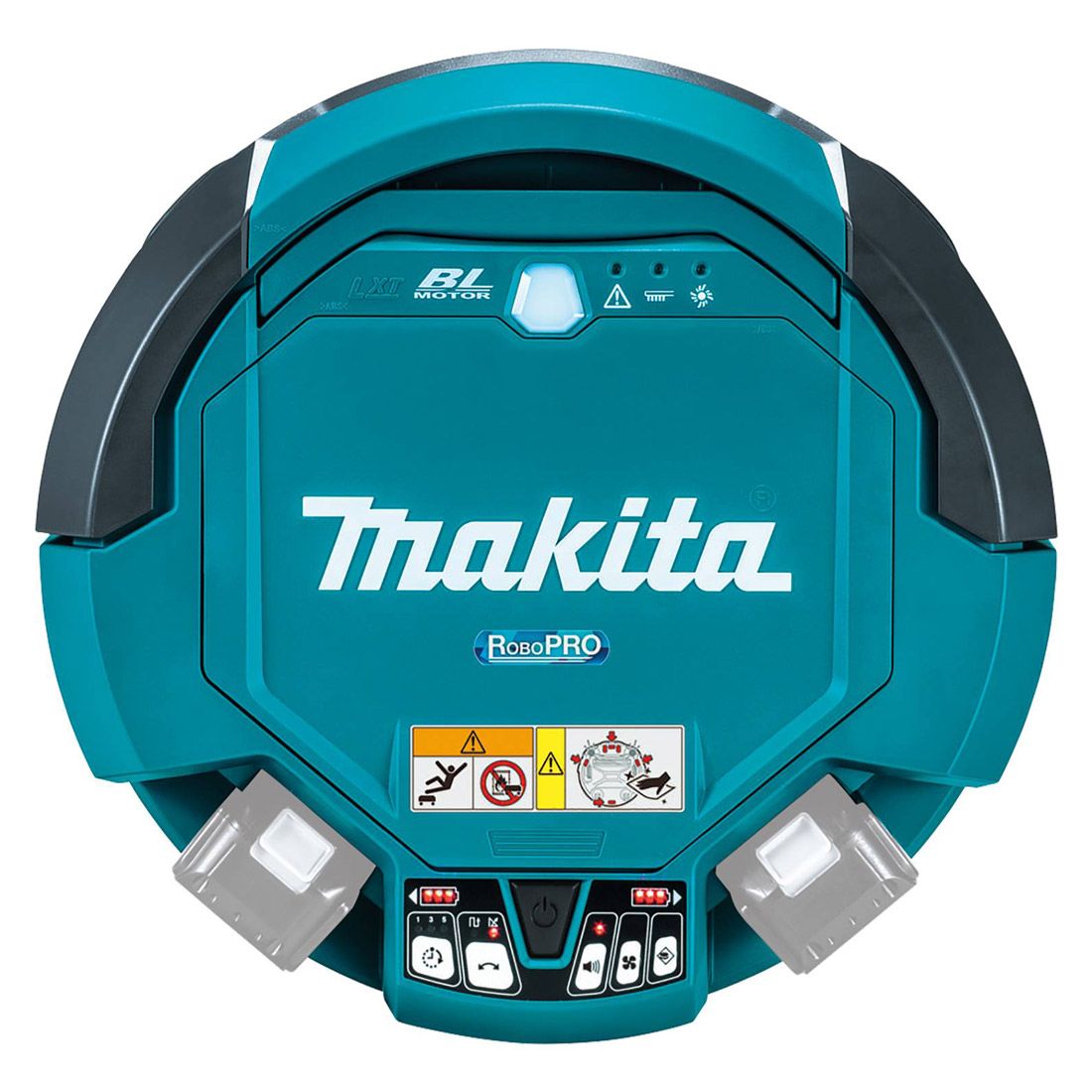 Makita DRC200Z 18 V LXT bürstenlos Roboterstaubsauger ohne Akku und Ladegerät – Produktansicht 5