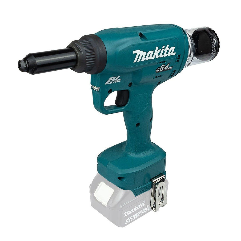 Makita DRV250Z 18 V LXT bürstenlos 30 mm Nietgerät ohne Akku und Ladegerät – Produktansicht 1