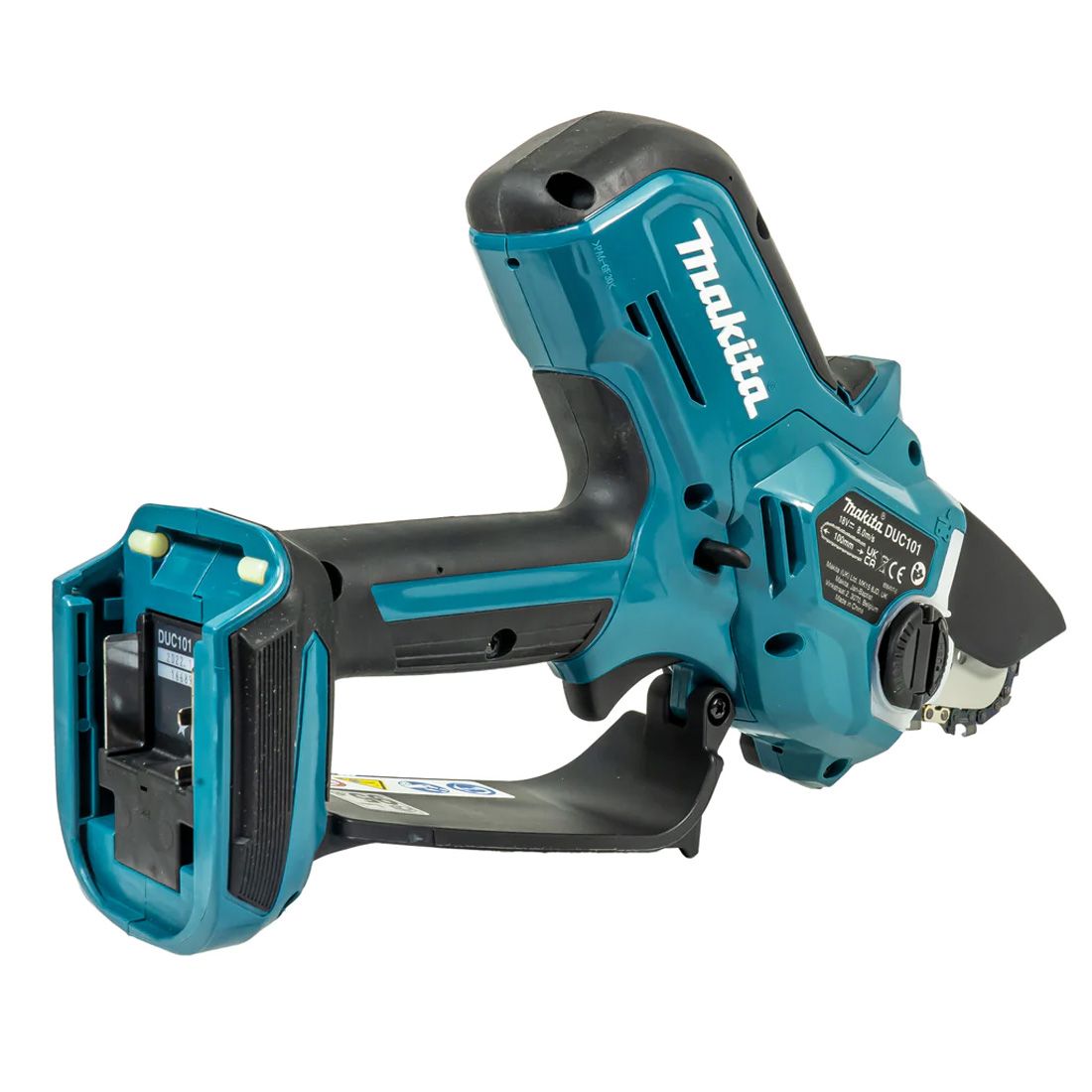 Makita DUC101RT 18 V LXT Akku bürstenlos 100 mm / 4" Astschere inkl. 1x 5,0 Ah Akku – Produktansicht 3