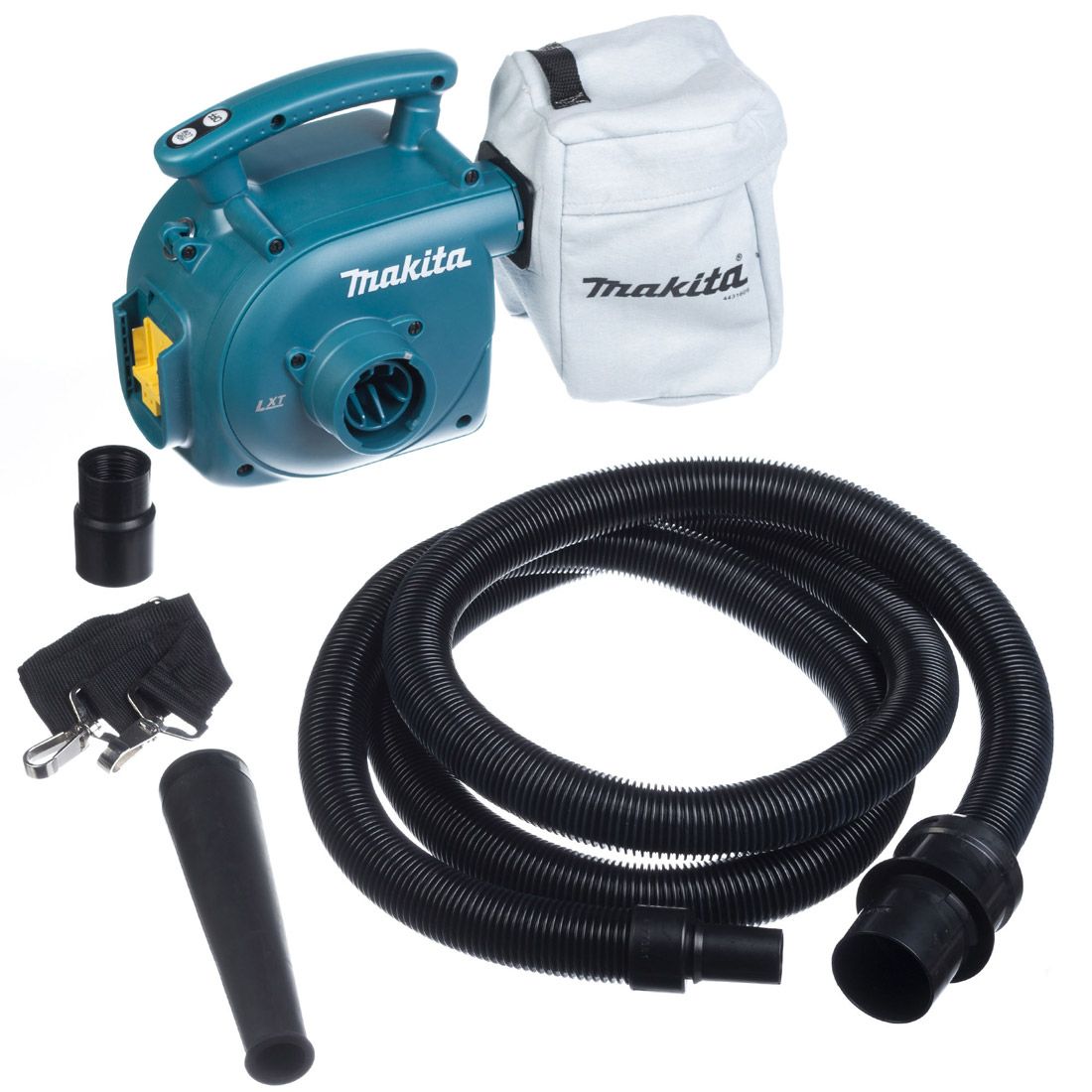Makita DVC350Z 18 V LXT Staubsauger Staubabsaugung/Gebläse ohne Akku und Ladegerät – Produktansicht 1