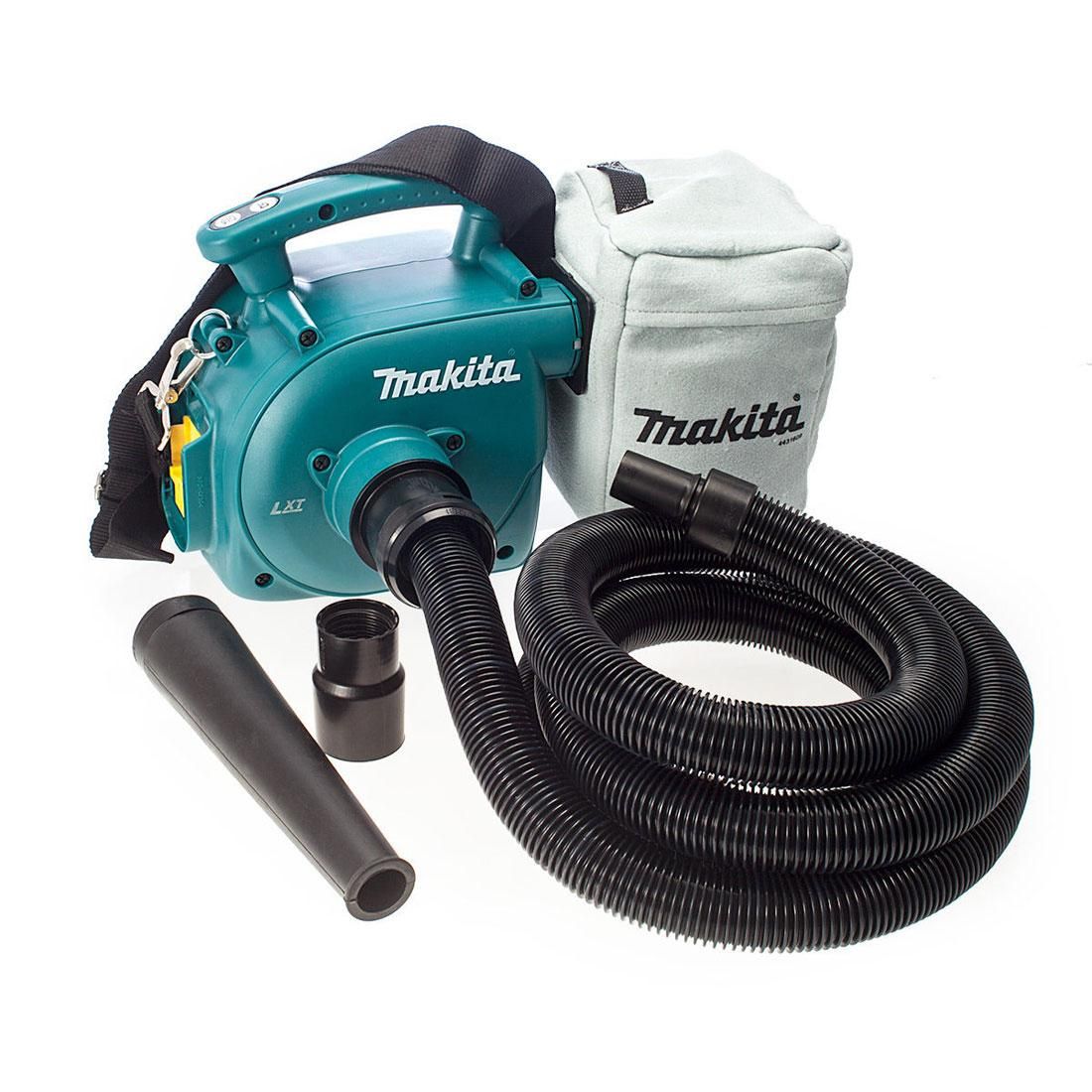 Makita DVC350Z 18 V LXT Staubsauger Staubabsaugung/Gebläse ohne Akku und Ladegerät – Produktansicht 2