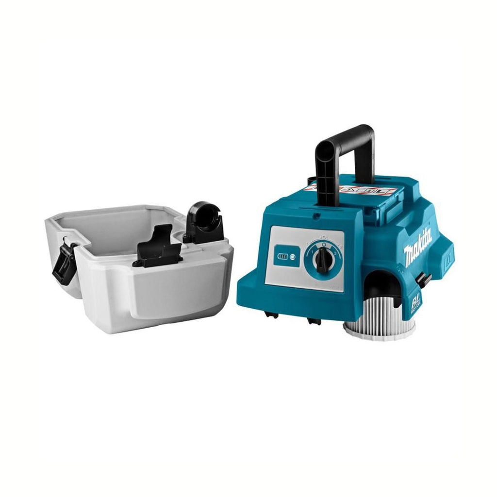 Makita DVC750LZ 18 V LXT BL 7.5L Staubklasse L Nass-/Trocken Staubsauger ohne Akku und Ladegerät – Produktansicht 3