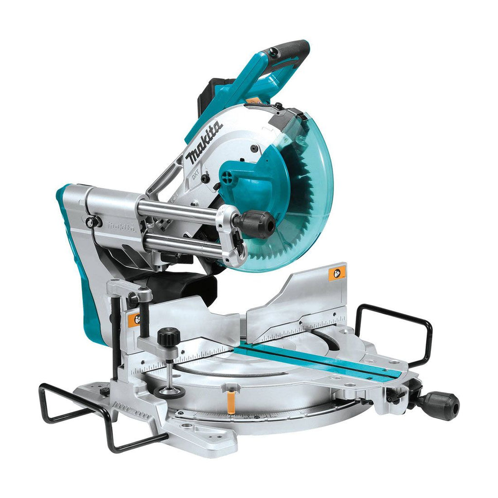 Makita LS1019L 260 mm 10" beidseitig neigbare Zug-Kapp- und Gehrungs Gehrungssäge mit Laser – Produktansicht 1