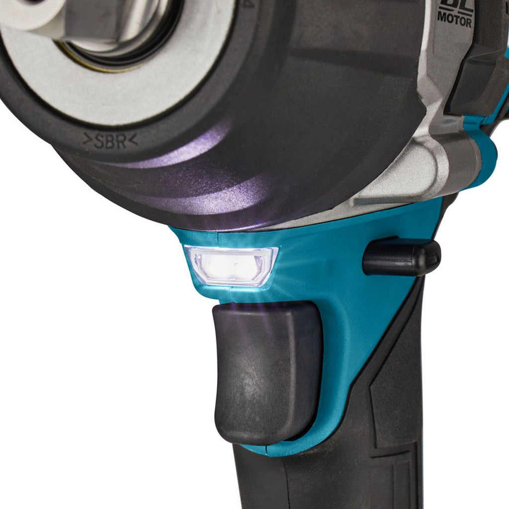 Makita TW008GD201 40 V Max XGT bürstenlos 1/2" Schlagschrauber inkl. 2x 2,5 Ah Akkus – Produktansicht 4