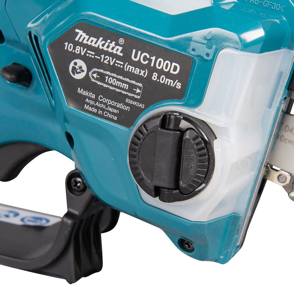 Makita UC100DWA 12 V Max CXT Akku bürstenlos 100 mm / 4" Astschere inkl. 1x 2,0 Ah Akku – Produktansicht 6