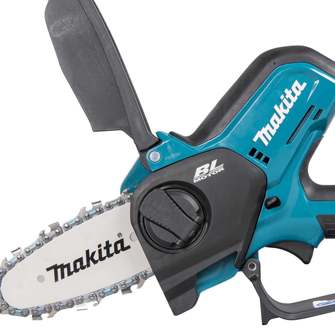 Makita UC100DWA 12 V Max CXT Akku bürstenlos 100 mm / 4" Astschere inkl. 1x 2,0 Ah Akku – Produktansicht 3