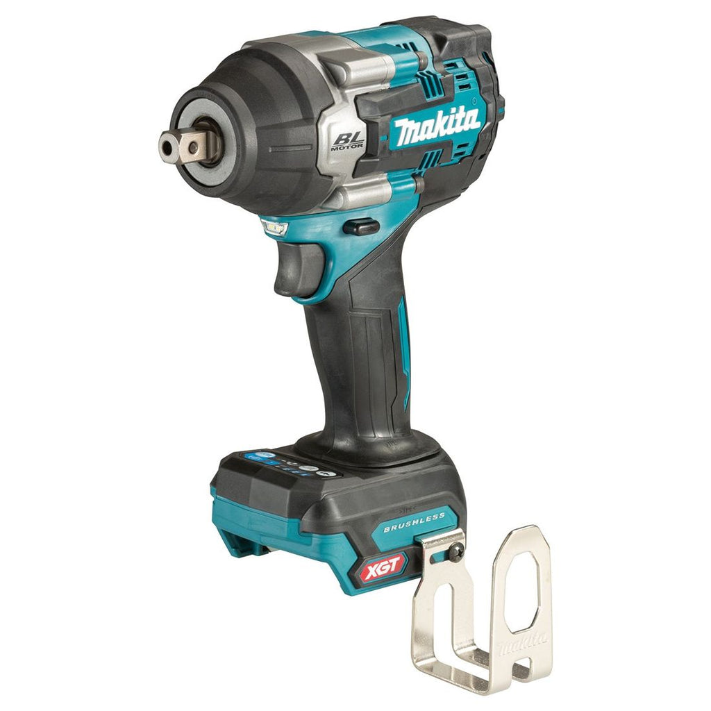 Makita TW008GD201 40 V Max XGT bürstenlos 1/2" Schlagschrauber inkl. 2x 2,5 Ah Akkus – Produktansicht 2