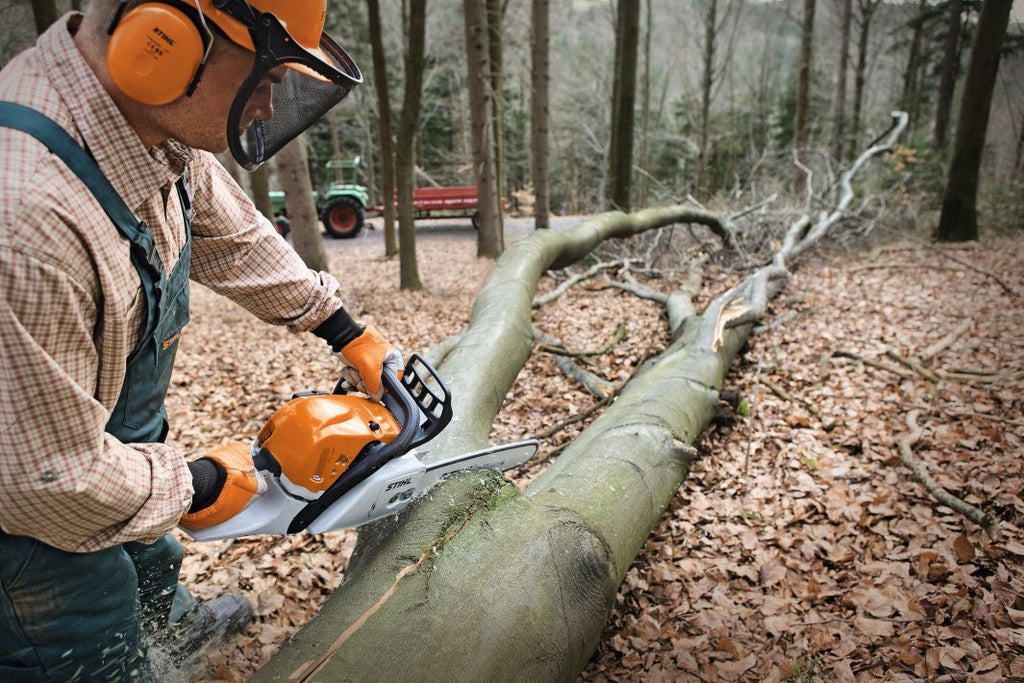 STIHL MS 391 Benzin-Motorsäge | 3/8″ RM Schneidgarnitur 40 cm – Produktansicht 2