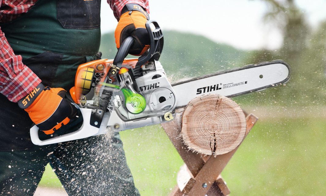 STIHL MS 231 Benzin-Motorsäge | 3/8″ PM3 Schneidgarnitur 30 cm – Produktansicht 3