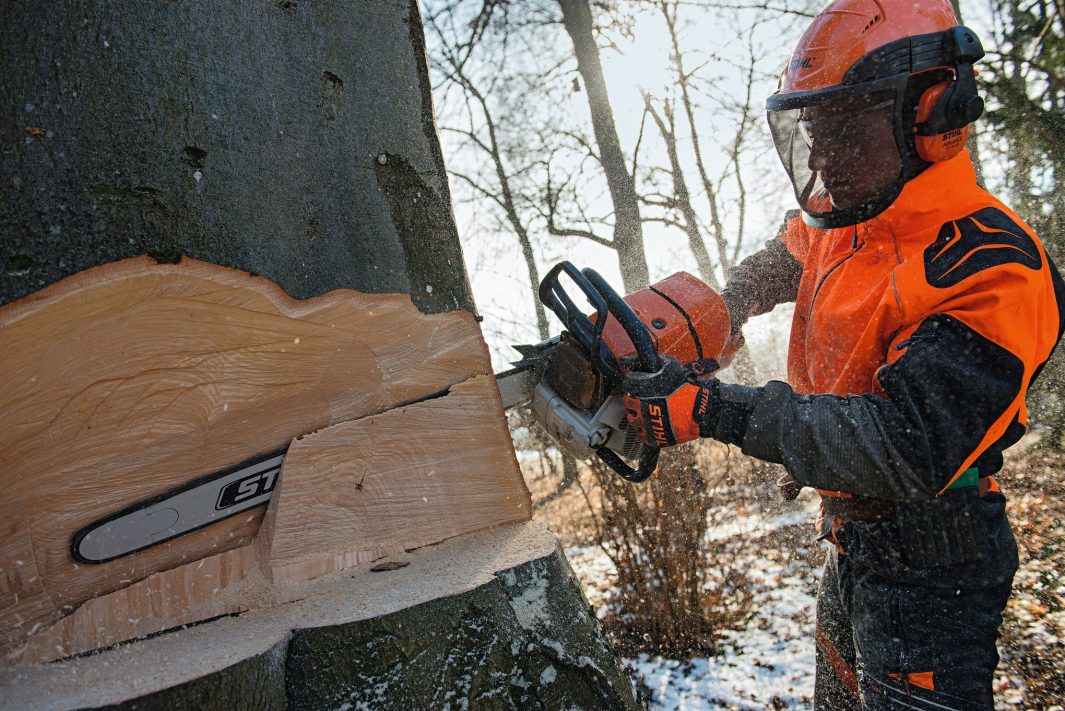 STIHL MS 661 C-M W Benzin-Motorsäge | 3/8″ Hexa Schneidgarnitur 71 cm – Produktansicht 2
