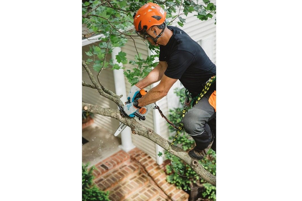 STIHL MS 151 TC-E Benzin-Motorsäge | 1/4″ PM3 Schneidgarnitur 25 cm – Produktansicht 4