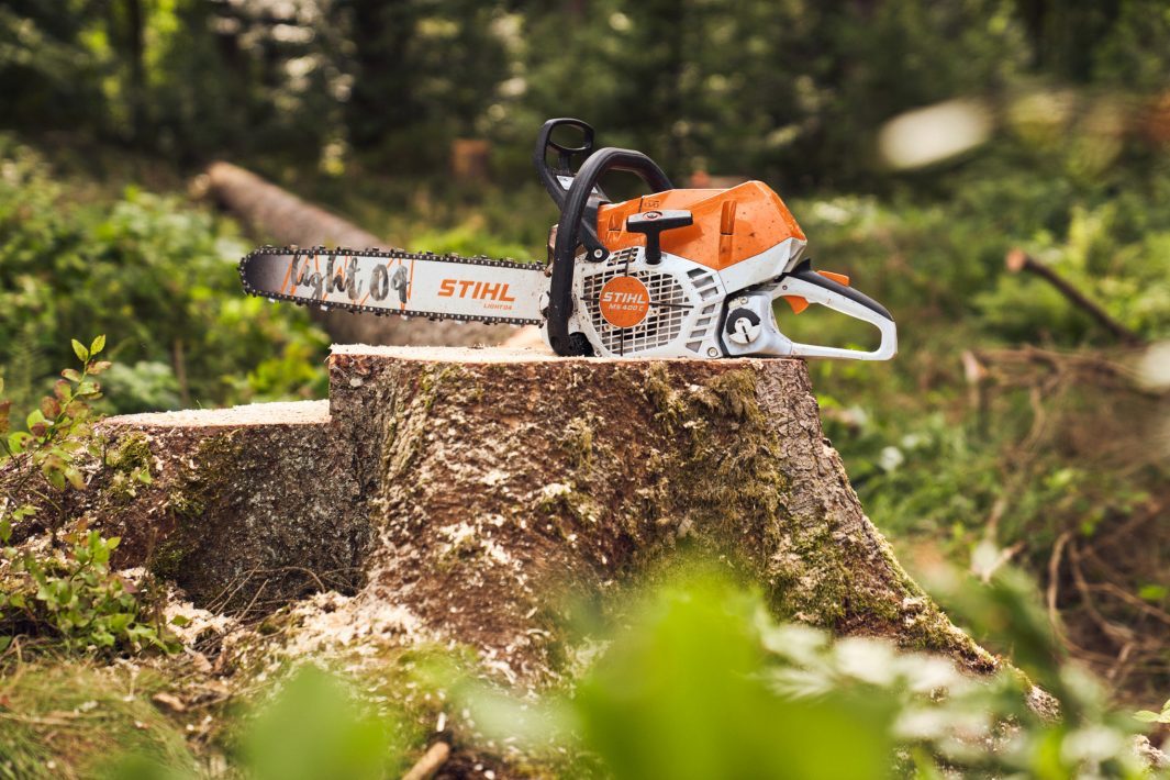 STIHL MS 400 C-M Benzin-Motorsäge | 3/8″ RS Schneidgarnitur 45 cm – Produktansicht 8